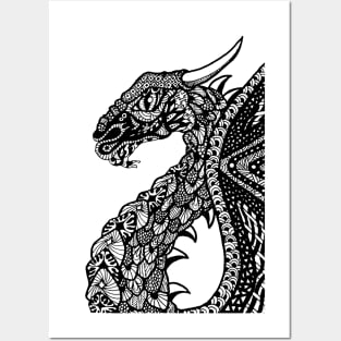 Dragon Head Posters and Art